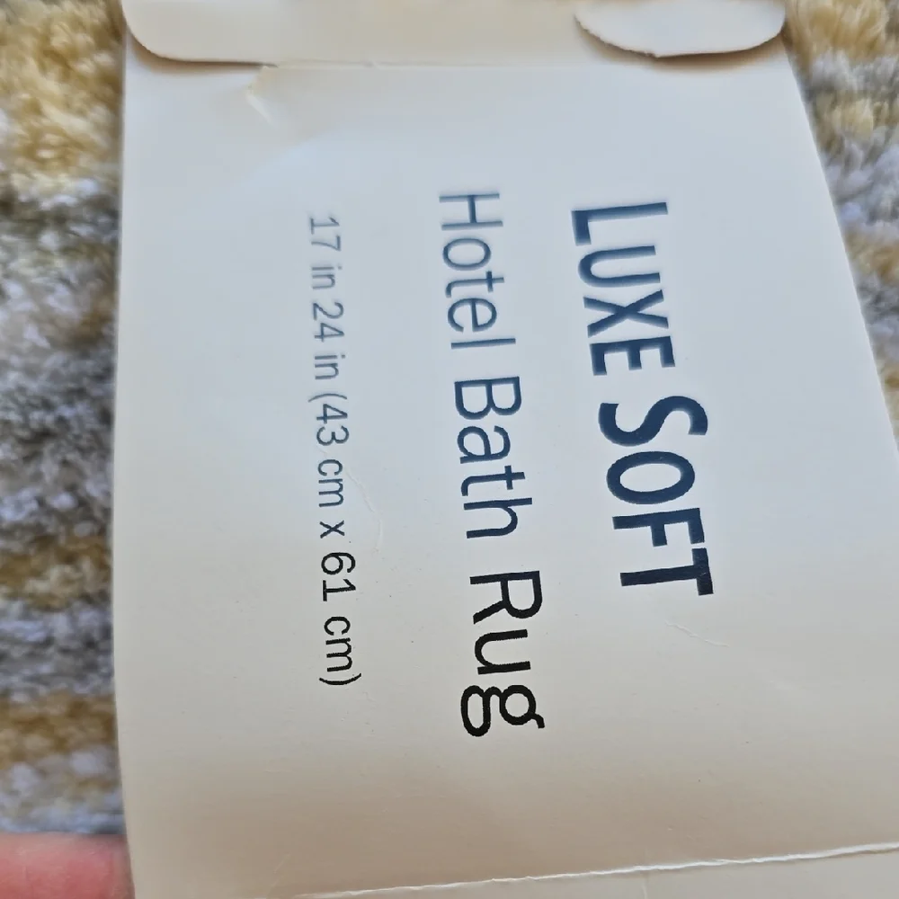 Luxe Soft Hotel Bath Rug